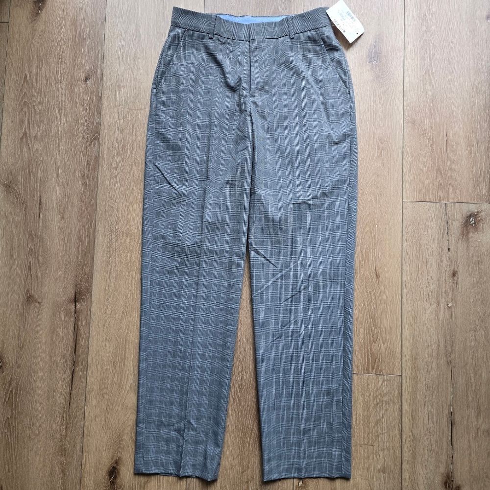 Nautica Boys Slacks Plaid Dress Pants Size 18r 18 Regular